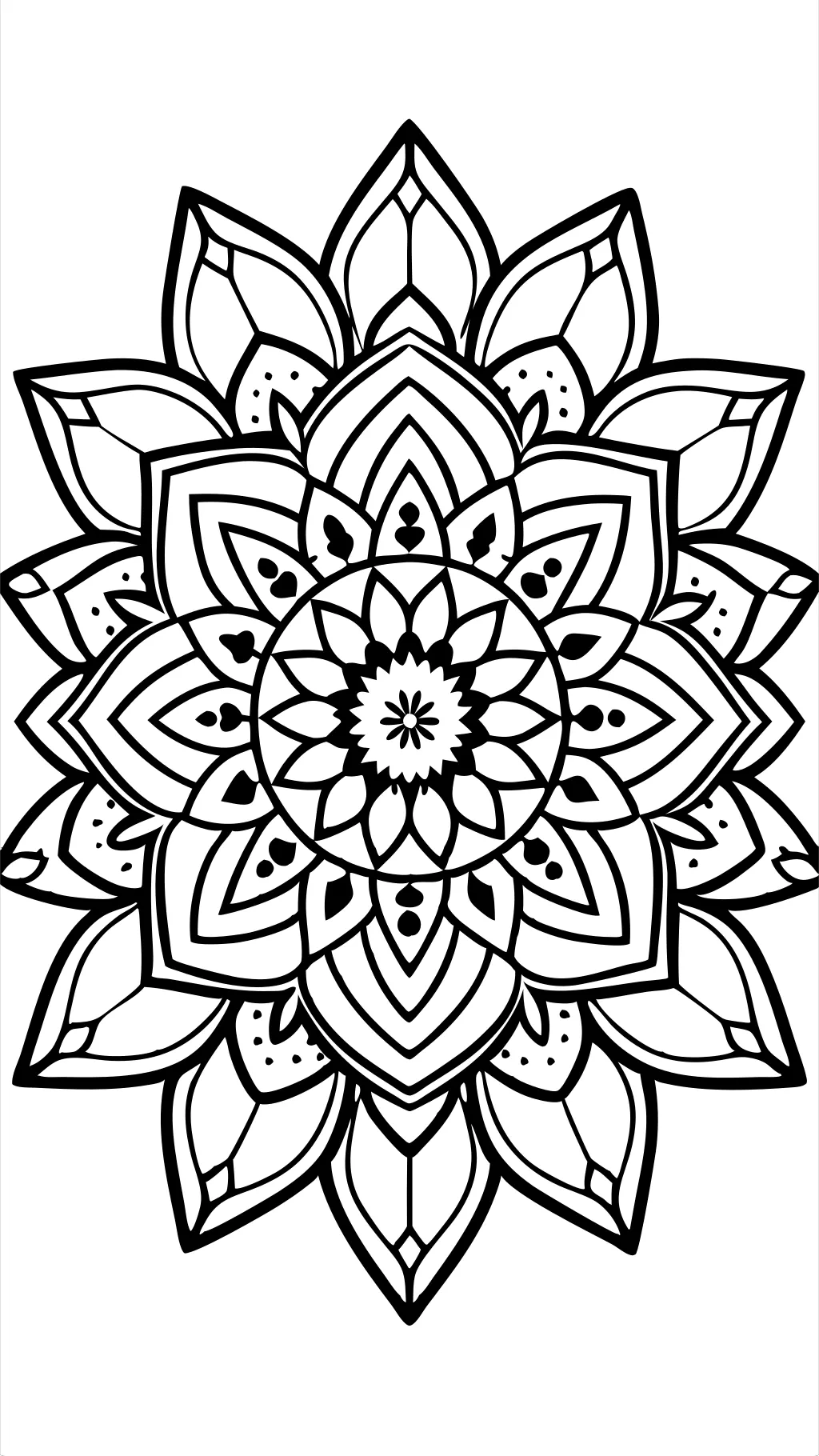 mandala stitch coloring pages